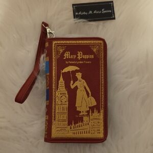 Mary Poppins Book-Style Wallet/Wristlet